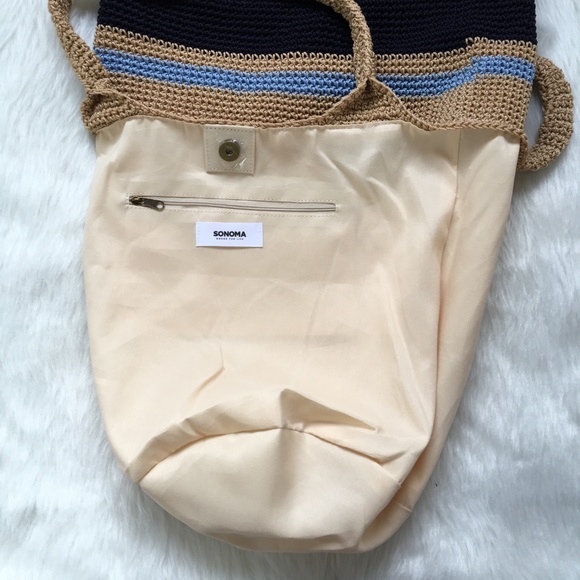 NWT Sonoma Crocheted Shoulder Bag - Picture 5 of 10